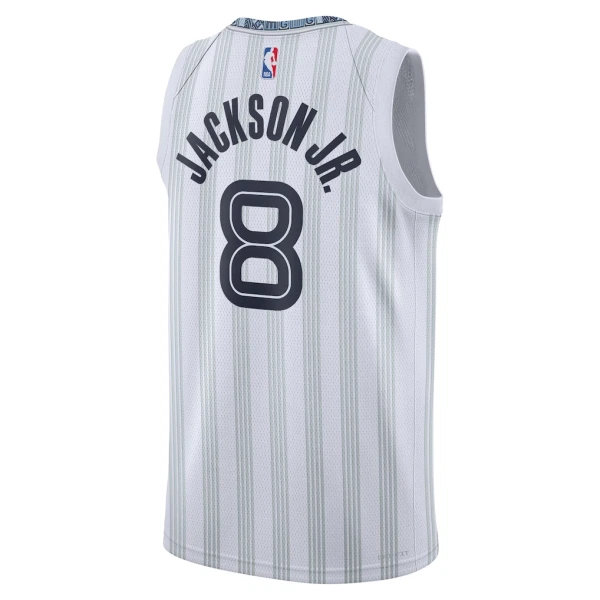 Maglia Memphis Grizzlies Jaren Jackson JR City Edition 2025-26 Swingman Grigio - Uomo