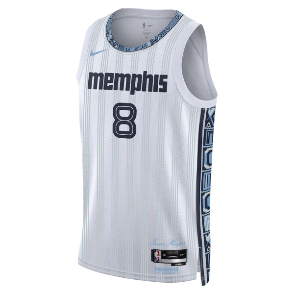 Maglia Memphis Grizzlies Jaren Jackson JR City Edition 2025-26 Swingman Grigio - Uomo