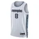 Maglia Memphis Grizzlies Jaren Jackson JR City Edition 2025-26 Swingman Grigio - Uomo
