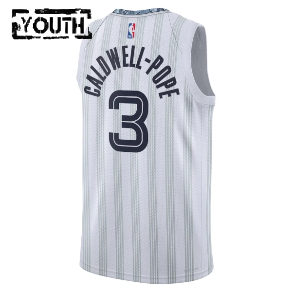 Maglia Memphis Grizzlies Kentavious Caldwell Pope City Edition 2025-26 Swingman Grigio - Bambino