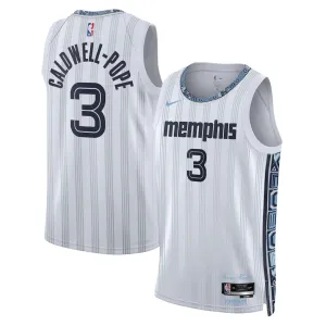Maglia Memphis Grizzlies Kentavious Caldwell Pope City Edition 2025-26 Swingman Grigio - Uomo