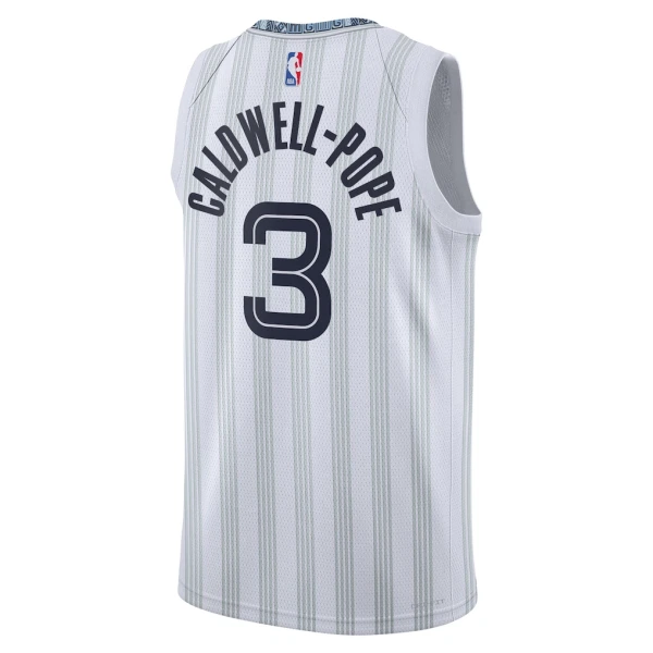 Maglia Memphis Grizzlies Kentavious Caldwell Pope City Edition 2025-26 Swingman Grigio - Uomo