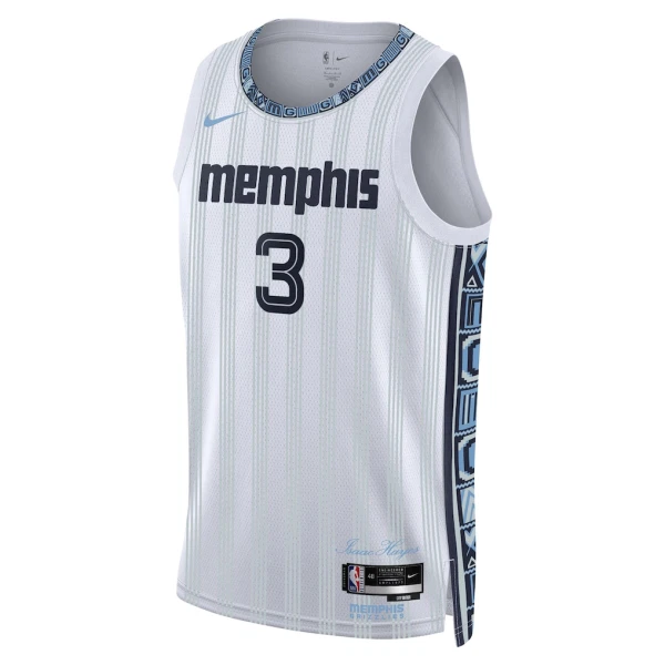 Maglia Memphis Grizzlies Kentavious Caldwell Pope City Edition 2025-26 Swingman Grigio - Uomo