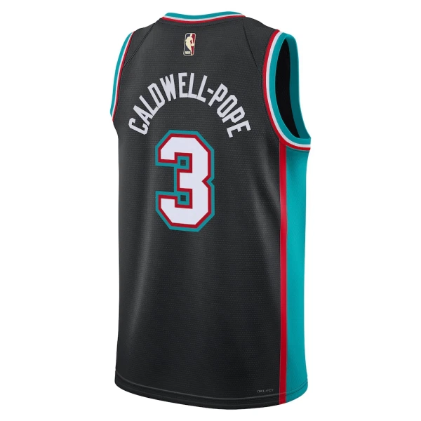 Maglia Memphis Grizzlies Kentavious Caldwell Pope Classic Edition 2025-26 Swingman Nero - Uomo