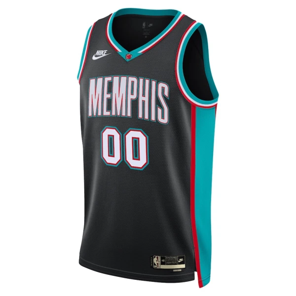 Maglia Memphis Grizzlies Personalizzata Classic Edition 2025-26 Swingman Nero - Uomo