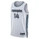 Maglia Memphis Grizzlies Zach Edey City Edition 2025-26 Swingman Grigio - Uomo