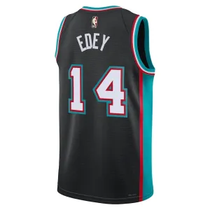 Maglia Memphis Grizzlies Zach Edey Classic Edition 2025-26 Swingman Nero - Uomo