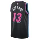 Maglia Miami Heat Bam Adebayo City Edition 2025-26 Swingman Nero - Uomo