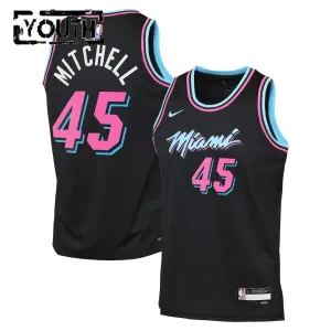 Maglia Miami Heat Davion Mitchell City Edition 2025-26 Swingman Nero - Bambino