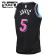 Maglia Miami Heat Nikola Jovic City Edition 2025-26 Swingman Nero - Bambino