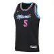 Maglia Miami Heat Nikola Jovic City Edition 2025-26 Swingman Nero - Uomo