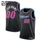 Maglia Miami Heat Personalizzata City Edition 2025-26 Swingman Nero - Bambino
