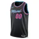 Maglia Miami Heat Personalizzata City Edition 2025-26 Swingman Nero - Uomo