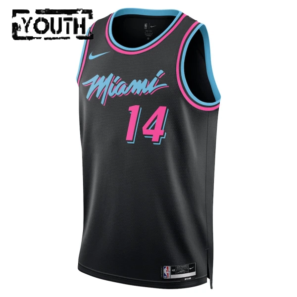 Maglia Miami Heat Tyler Herro City Edition 2025-26 Swingman Nero - Bambino