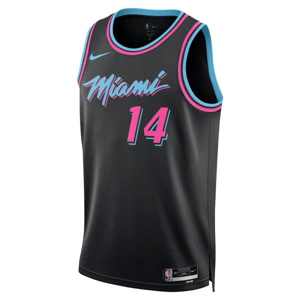 Maglia Miami Heat Tyler Herro City Edition 2025-26 Swingman Nero - Uomo