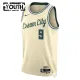 Maglia Milwaukee Bucks Bobby Portis JR City Edition 2025-26 Swingman Bianco - Bambino