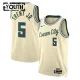 Maglia Milwaukee Bucks Gary Trent JR City Edition 2025-26 Swingman Bianco - Bambino