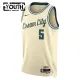 Maglia Milwaukee Bucks Gary Trent JR City Edition 2025-26 Swingman Bianco - Bambino