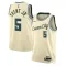 Maglia Milwaukee Bucks Gary Trent JR City Edition 2025-26 Swingman Bianco - Uomo