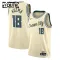 Maglia Milwaukee Bucks Kyle Kuzma City Edition 2025-26 Swingman Bianco - Bambino