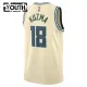 Maglia Milwaukee Bucks Kyle Kuzma City Edition 2025-26 Swingman Bianco - Bambino
