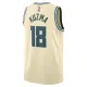 Maglia Milwaukee Bucks Kyle Kuzma City Edition 2025-26 Swingman Bianco - Uomo
