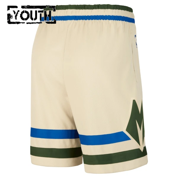 Pantaloncini Milwaukee Bucks City Edition 2025-26 Swingman - Bambino