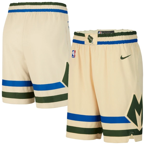 Pantaloncini Milwaukee Bucks City Edition 2025-26 Swingman - Uomo