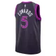 Maglia Minnesota Timberwolves Anthony Edwards City Edition 2025-26 Swingman Nero - Uomo