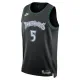 Maglia Minnesota Timberwolves Anthony Edwards Classic Edition 2025-26 Swingman Nero - Uomo