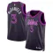 Maglia Minnesota Timberwolves Jaden Mcdaniels City Edition 2025-26 Swingman Nero - Uomo