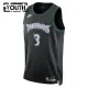 Maglia Minnesota Timberwolves Jaden Mcdaniels Classic Edition 2025-26 Swingman Nero - Bambino