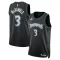 Maglia Minnesota Timberwolves Jaden Mcdaniels Classic Edition 2025-26 Swingman Nero - Uomo