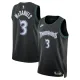 Maglia Minnesota Timberwolves Jaden Mcdaniels Classic Edition 2025-26 Swingman Nero - Uomo