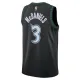 Maglia Minnesota Timberwolves Jaden Mcdaniels Classic Edition 2025-26 Swingman Nero - Uomo