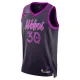 Maglia Minnesota Timberwolves Julius Randle City Edition 2025-26 Swingman Nero - Uomo