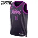 Maglia Minnesota Timberwolves Naz Reid City Edition 2025-26 Swingman Nero - Bambino