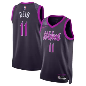 Maglia Minnesota Timberwolves Naz Reid City Edition 2025-26 Swingman Nero - Uomo