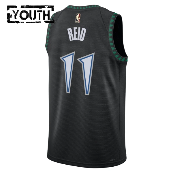 Maglia Minnesota Timberwolves Naz Reid Classic Edition 2025-26 Swingman Nero - Bambino