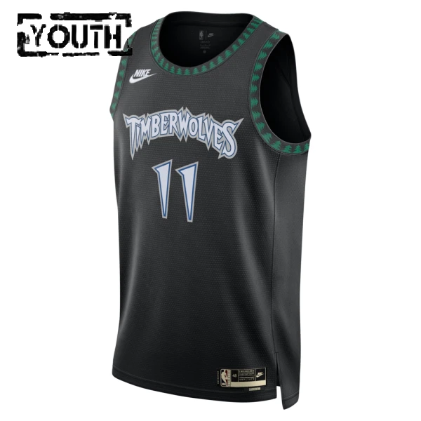 Maglia Minnesota Timberwolves Naz Reid Classic Edition 2025-26 Swingman Nero - Bambino