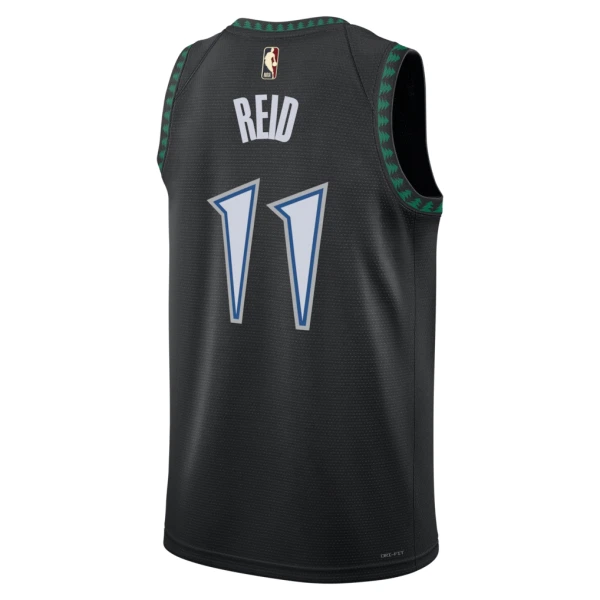 Maglia Minnesota Timberwolves Naz Reid Classic Edition 2025-26 Swingman Nero - Uomo