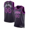 Maglia Minnesota Timberwolves Personalizzata City Edition 2025-26 Swingman Nero - Uomo