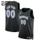 Maglia Minnesota Timberwolves Personalizzata Classic Edition 2025-26 Swingman Nero - Bambino