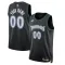 Maglia Minnesota Timberwolves Personalizzata Classic Edition 2025-26 Swingman Nero - Uomo