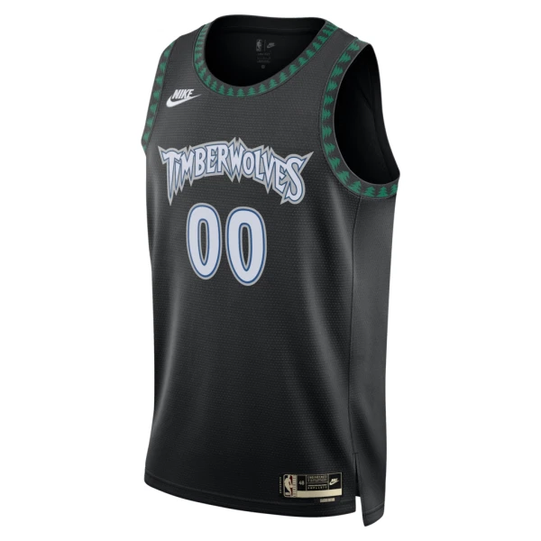 Maglia Minnesota Timberwolves Personalizzata Classic Edition 2025-26 Swingman Nero - Uomo