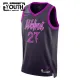 Maglia Minnesota Timberwolves Rudy Gobert City Edition 2025-26 Swingman Nero - Bambino