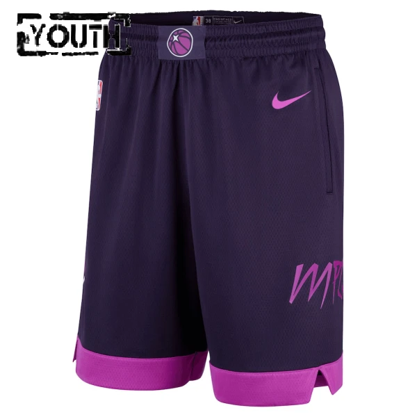 Pantaloncini Minnesota Timberwolves City Edition 2025-26 Swingman - Bambino