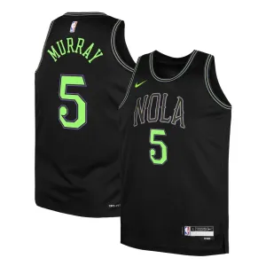 Maglia New Orleans Pelicans Dejounte Murray City Edition 2025-26 Swingman Nero - Uomo