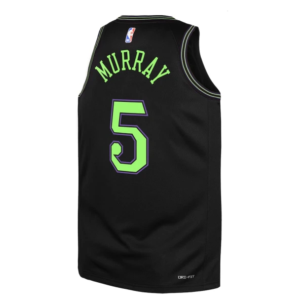 Maglia New Orleans Pelicans Dejounte Murray City Edition 2025-26 Swingman Nero - Uomo