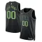 Maglia New Orleans Pelicans Personalizzata City Edition 2025-26 Swingman Nero - Uomo